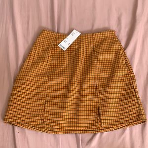 urban outfitters plaid skirt